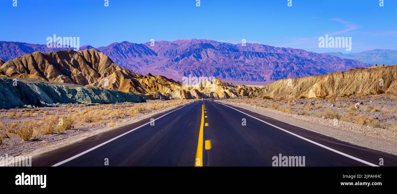 Parc national de Death Valley, Californie, Amérique du Nord, États-Unis Banque D'Images