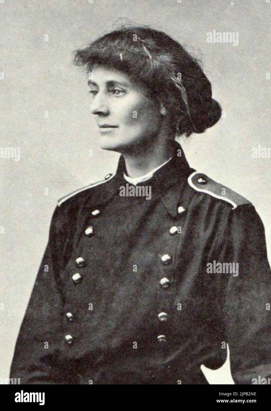 Constance Markiewicz était membre de l'Armée citoyenne irlandaise et a combattu dans la montée de Pâques. En 1919, elle a été nommée ministre du travail du gouvernement de la République d'Irlande Banque D'Images