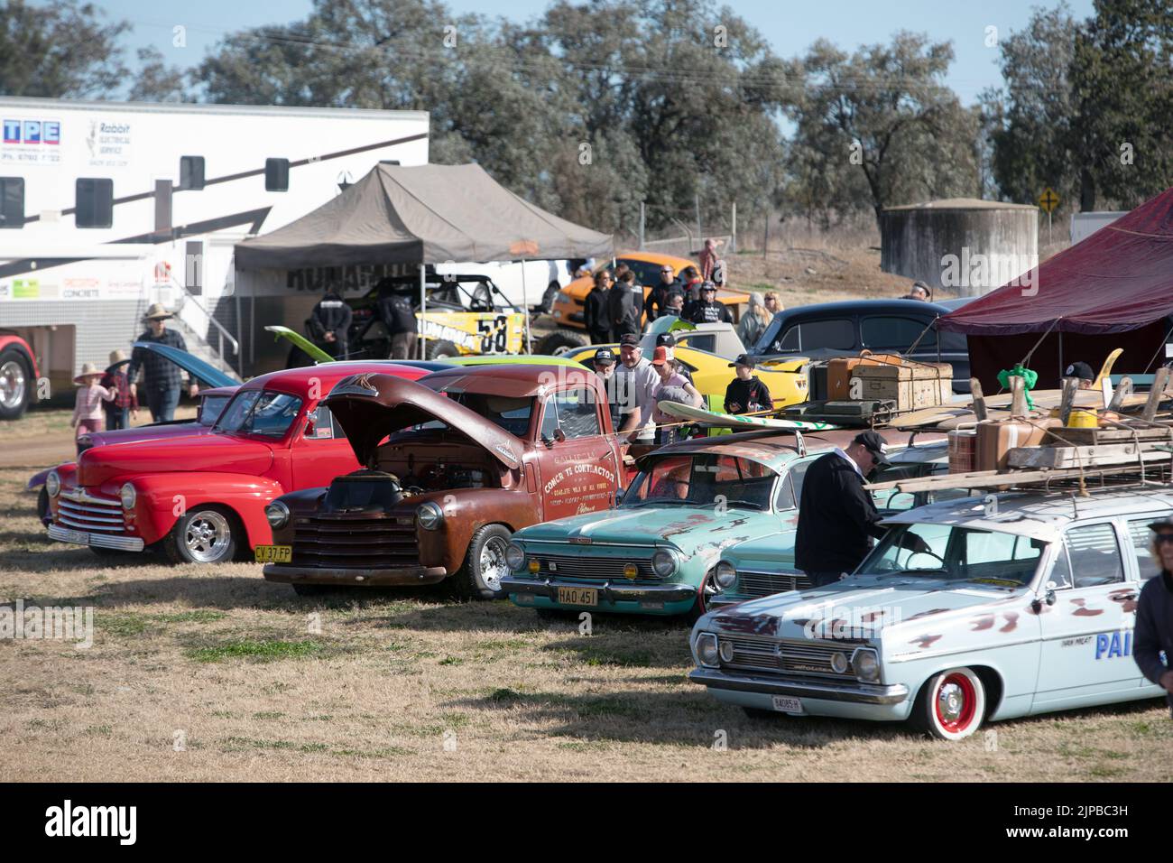 Salon automobile Super nats, Tamworth, Nouvelle-Galles du Sud, Australie Banque D'Images