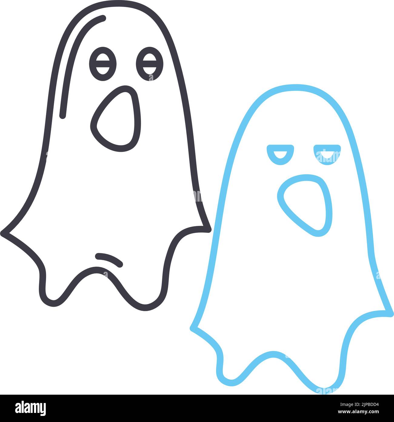 icône de ligne de soul, symbole de contour, illustration vectorielle, signe de concept Illustration de Vecteur