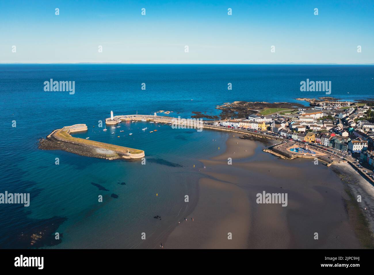 Donaghadee du ciel Banque D'Images