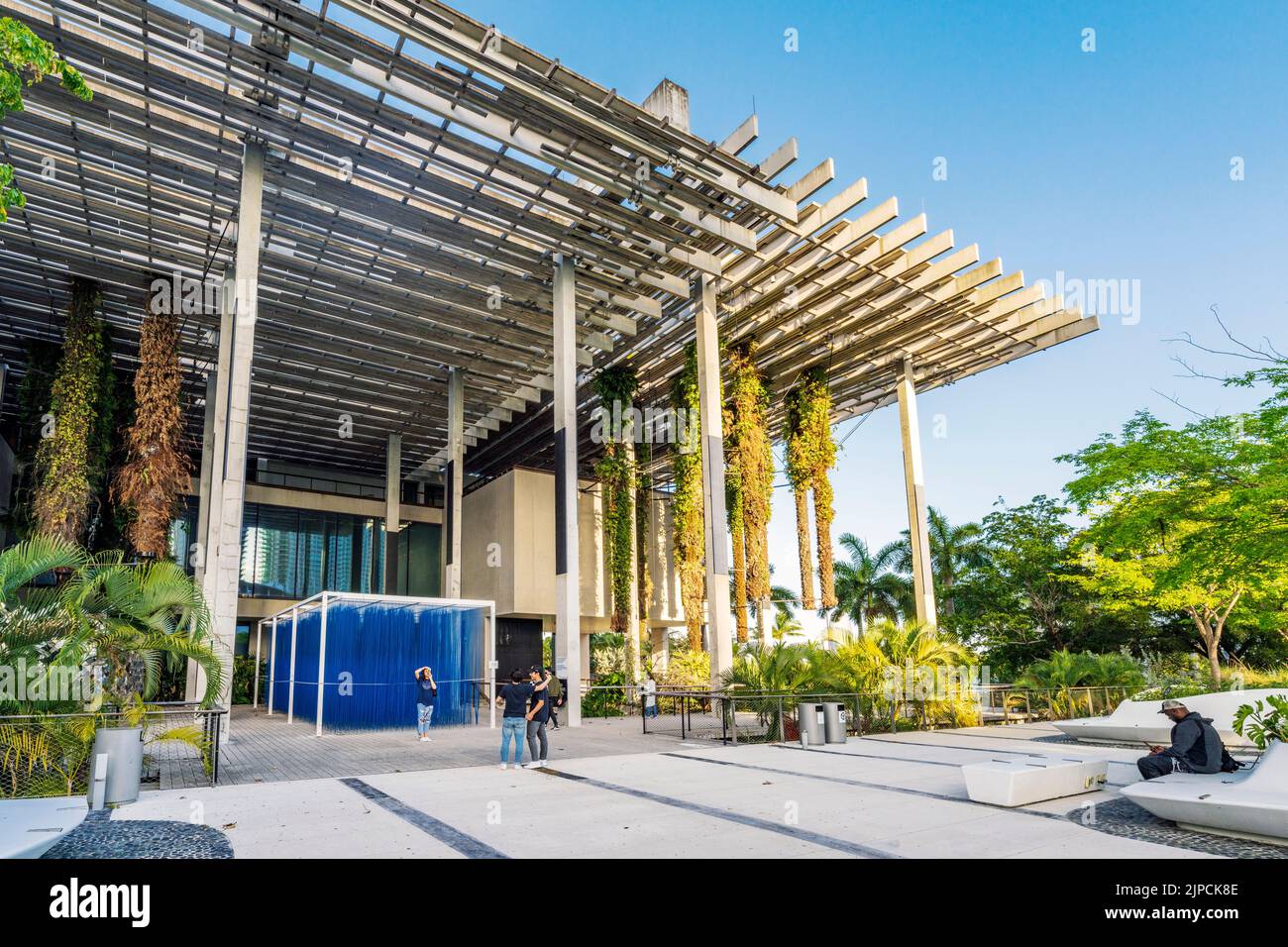 Perez Art Museum, centre-ville de Miami City, sud de la Floride, États-Unis Banque D'Images