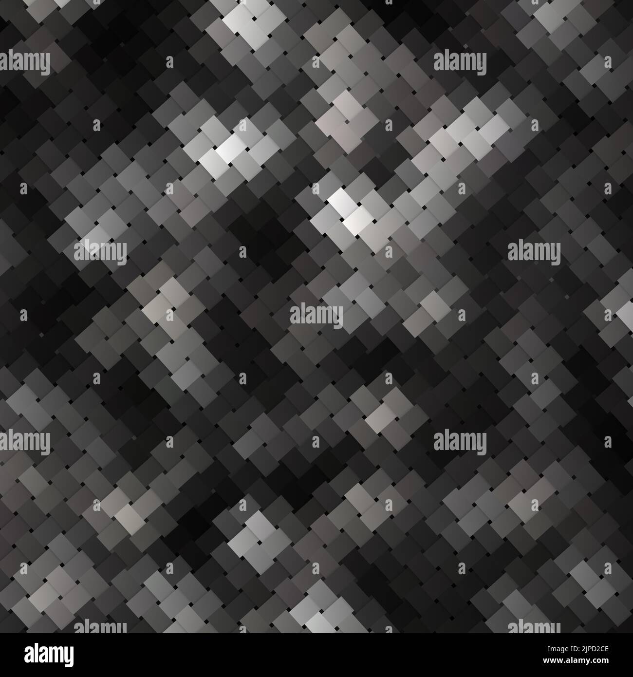 Fibres entrelacées éléments de surface quadrillés osier motif plastique tissé texture arrière-plan Banque D'Images