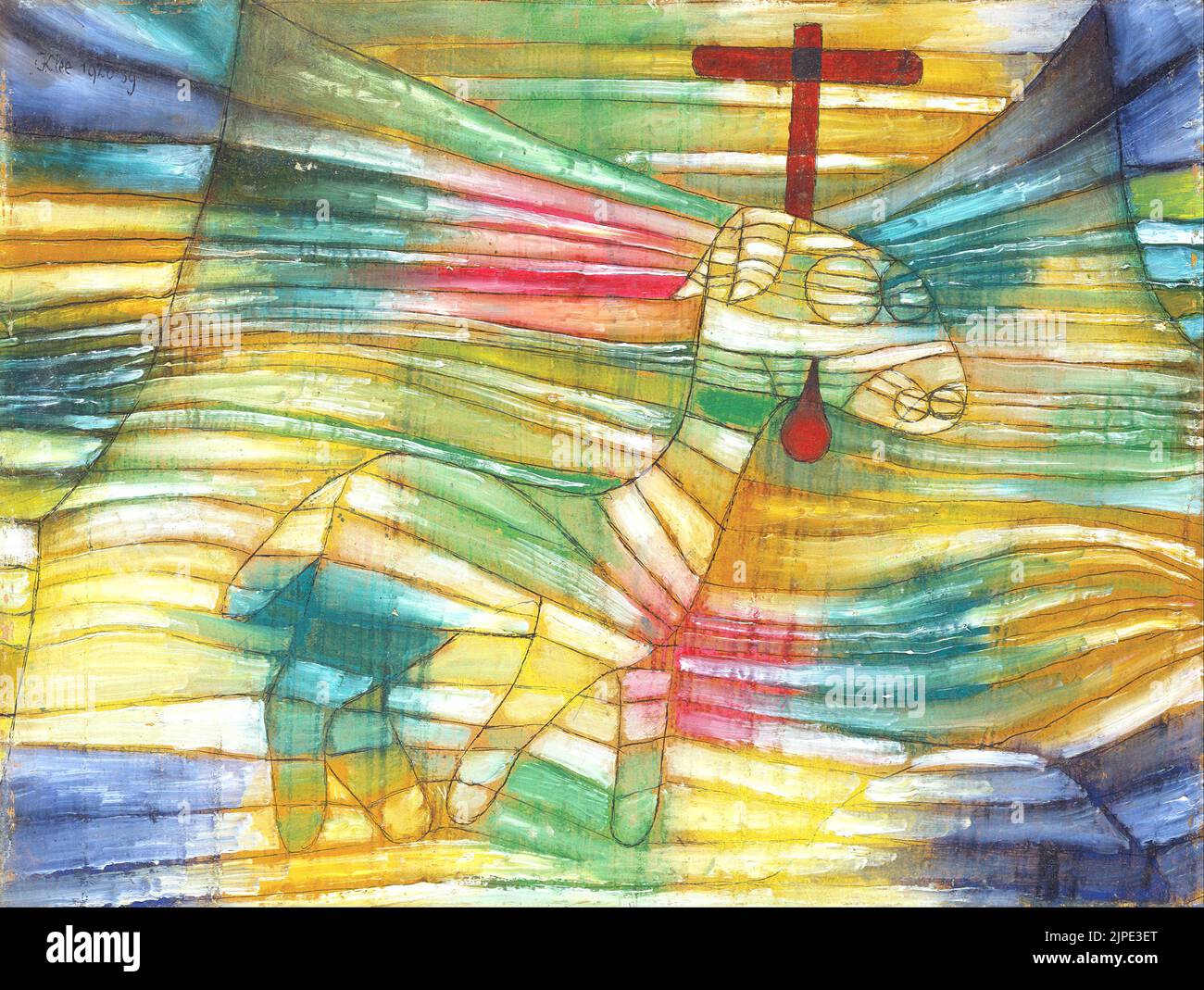 Paul Klee - l'Agneau - 1920 Banque D'Images