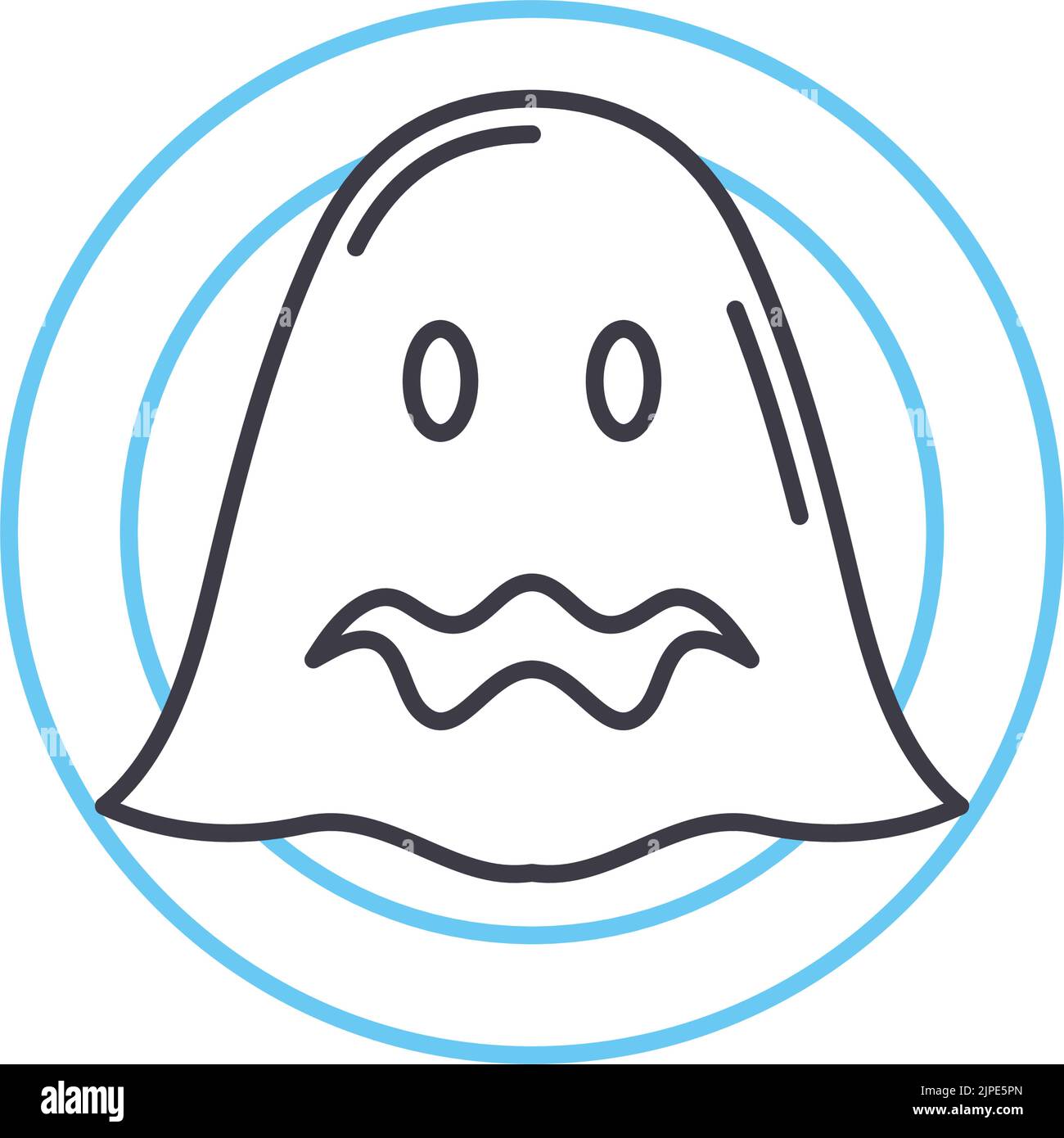 icône de ligne de genre, symbole de contour, illustration vectorielle, signe de concept Illustration de Vecteur