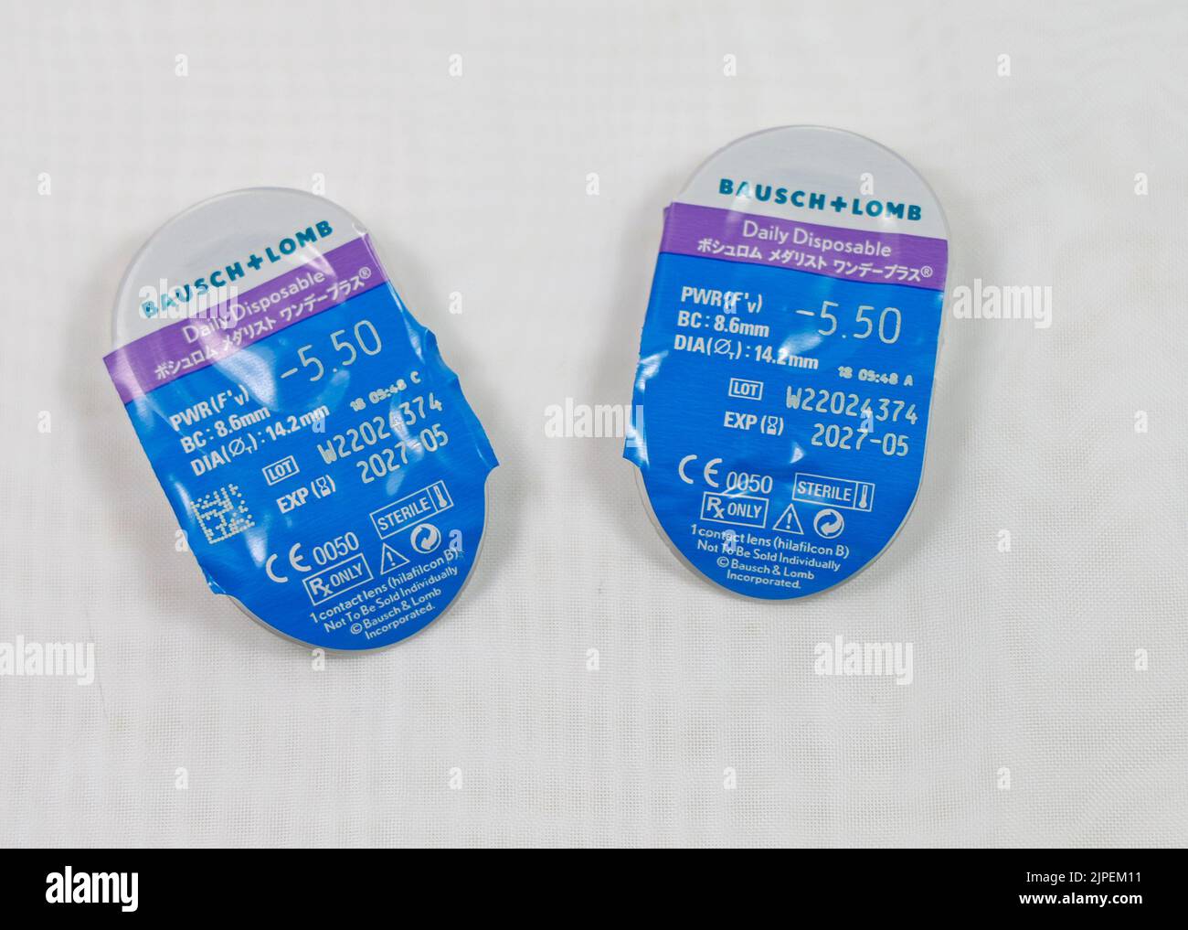 Pupilentes desechables sale