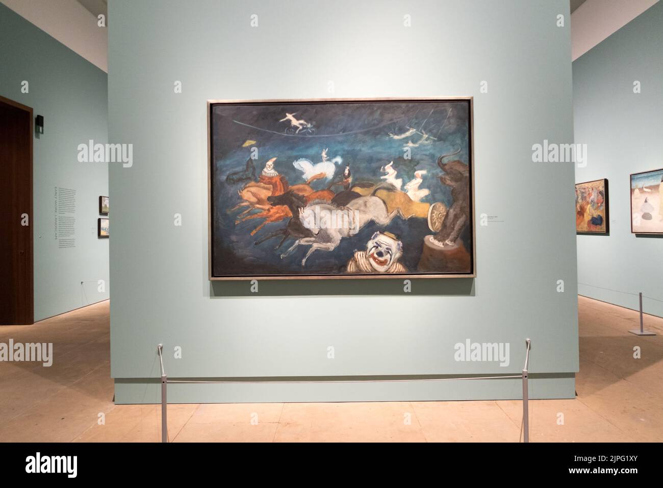 Vue générale de l'exposition du coloriste américain Milton Avery, à la Royal Academy of Arts de Londres Banque D'Images