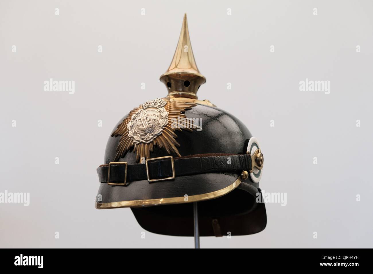 militaire, prusse, pickelhaube, militaires, troupes, prussias Banque D'Images