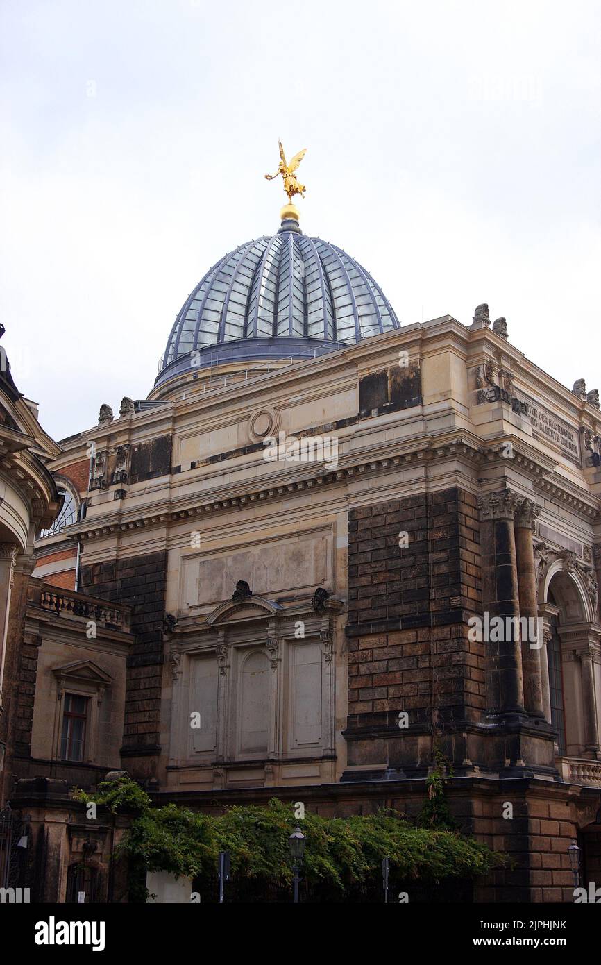 école d'art, lipsiusbau, kunsthalle im lipsius-bau, écoles d'art Banque D'Images