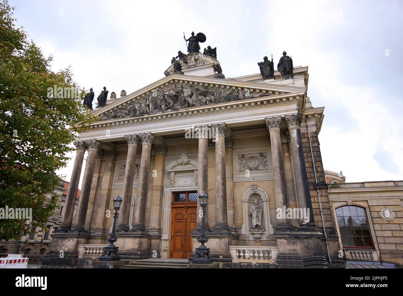 école d'art, lipsiusbau, kunsthalle im lipsius-bau, écoles d'art Banque D'Images