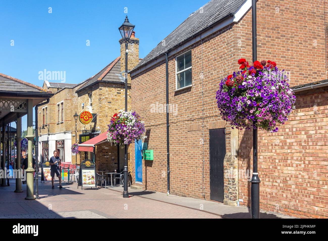 Tilly Lane, Staines-upon-Thames, Surrey, Angleterre, Royaume-Uni Banque D'Images