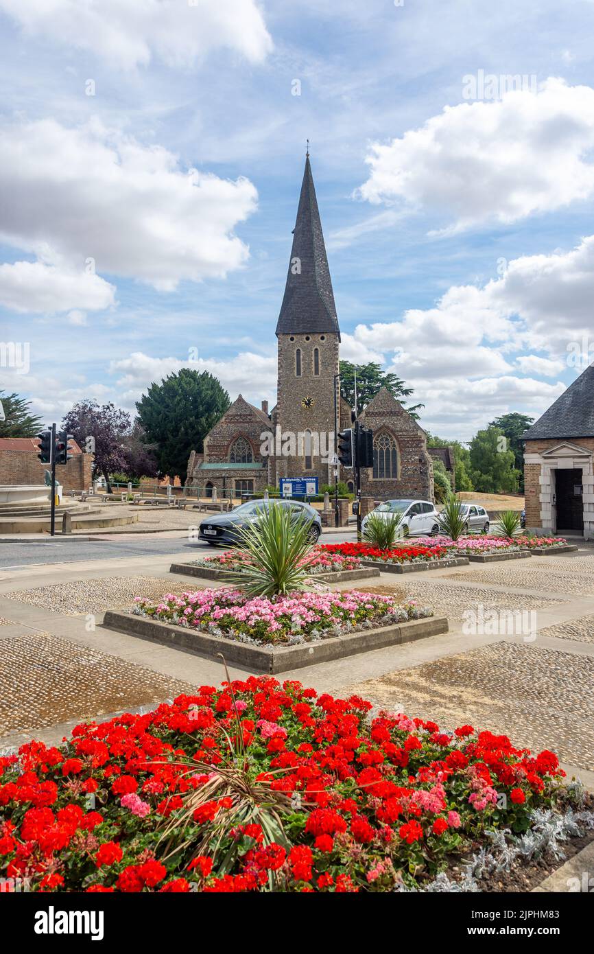 Eglise St Michael's, route St Michael's, Braintree, Essex, Angleterre, Royaume-Uni Banque D'Images