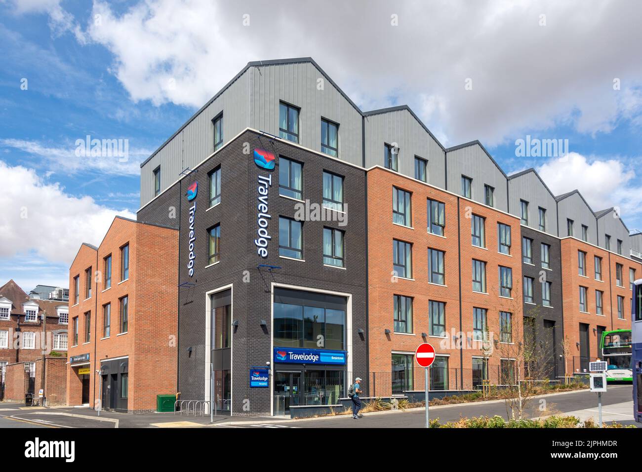 Travelodge Braintree, Victoria Street, Braintree, Essex, Angleterre, Royaume-Uni Banque D'Images