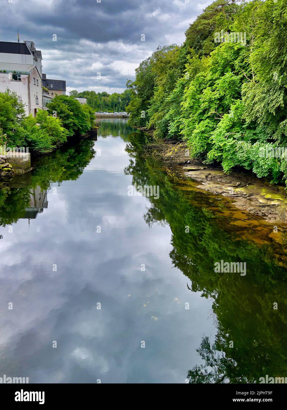 Réflexions de Donegal Banque D'Images