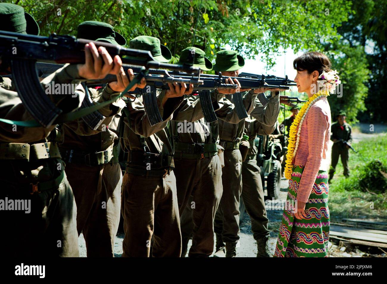 MICHELLE YEOH, LA DAME, 2011 Banque D'Images