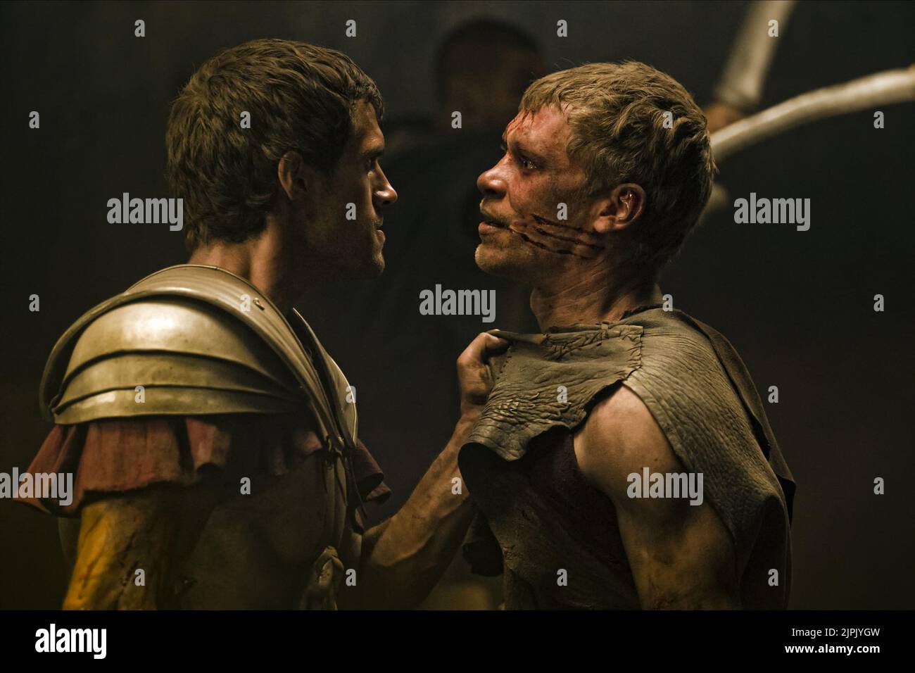 HENRY CAVILL, JOSEPH MORGAN, immortels, 2011 Banque D'Images