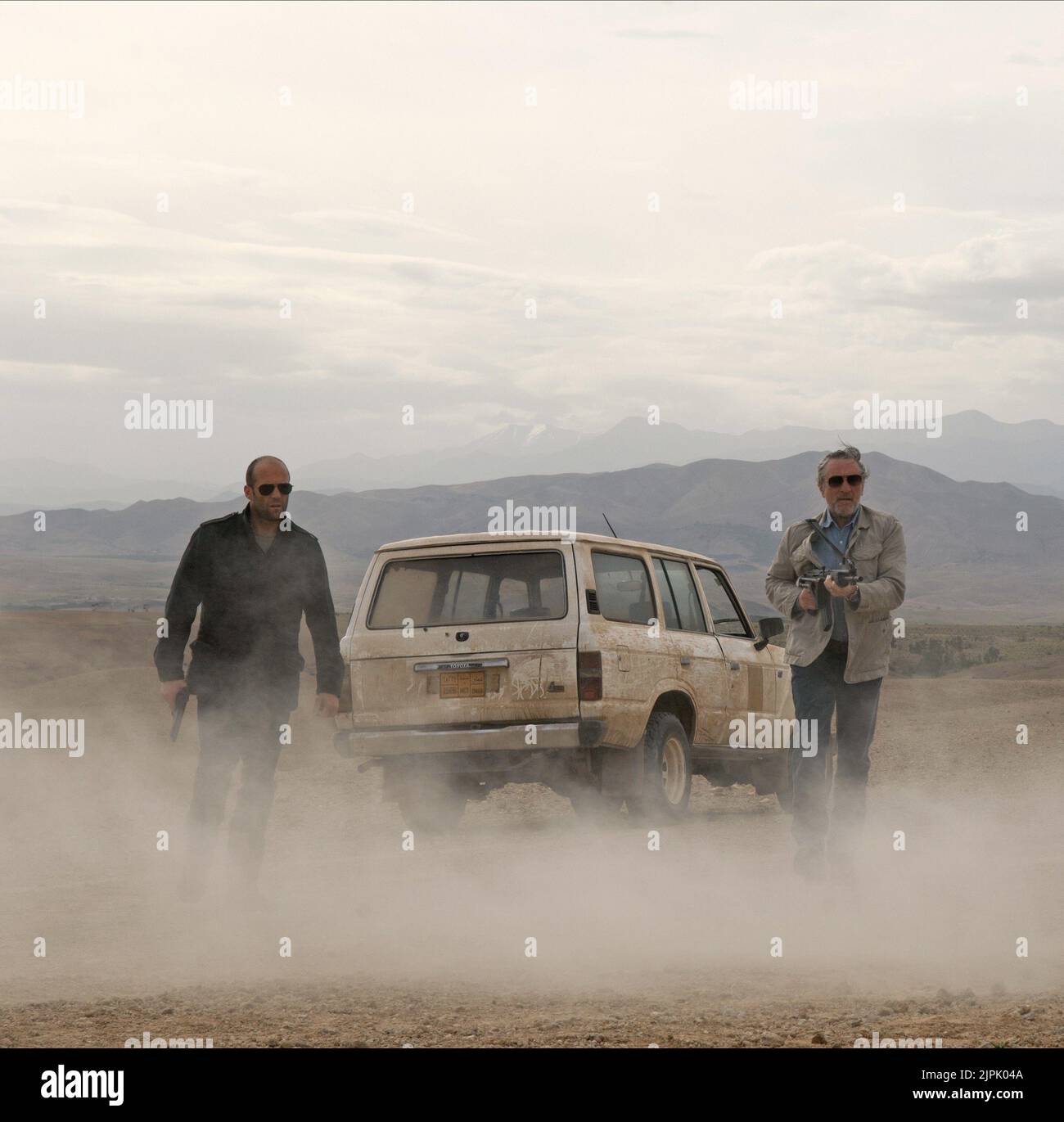 JASON STATHAM, Robert De Niro, KILLER ELITE, 2011 Banque D'Images