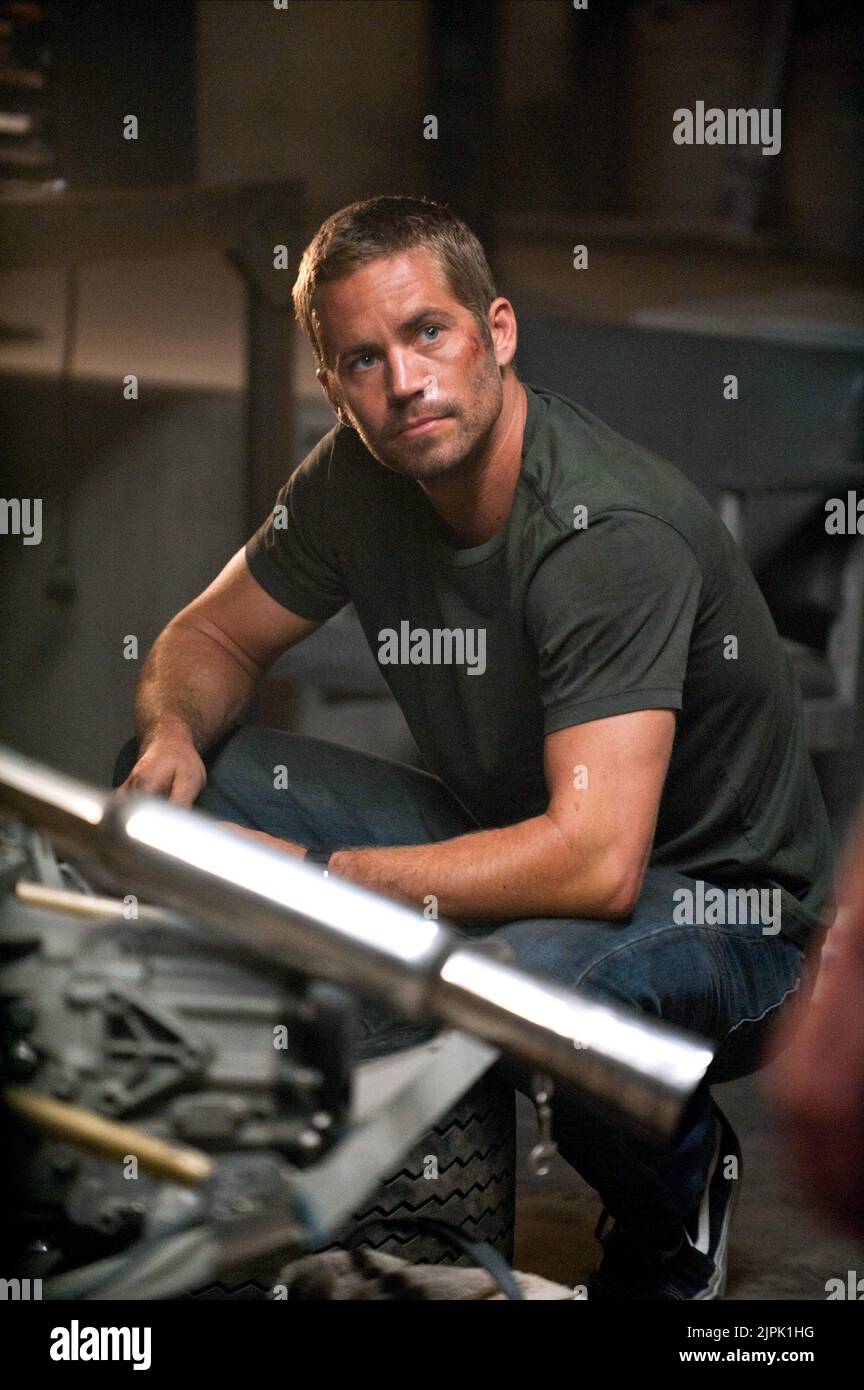 PAUL WALKER, FAST FIVE, 2011 Banque D'Images