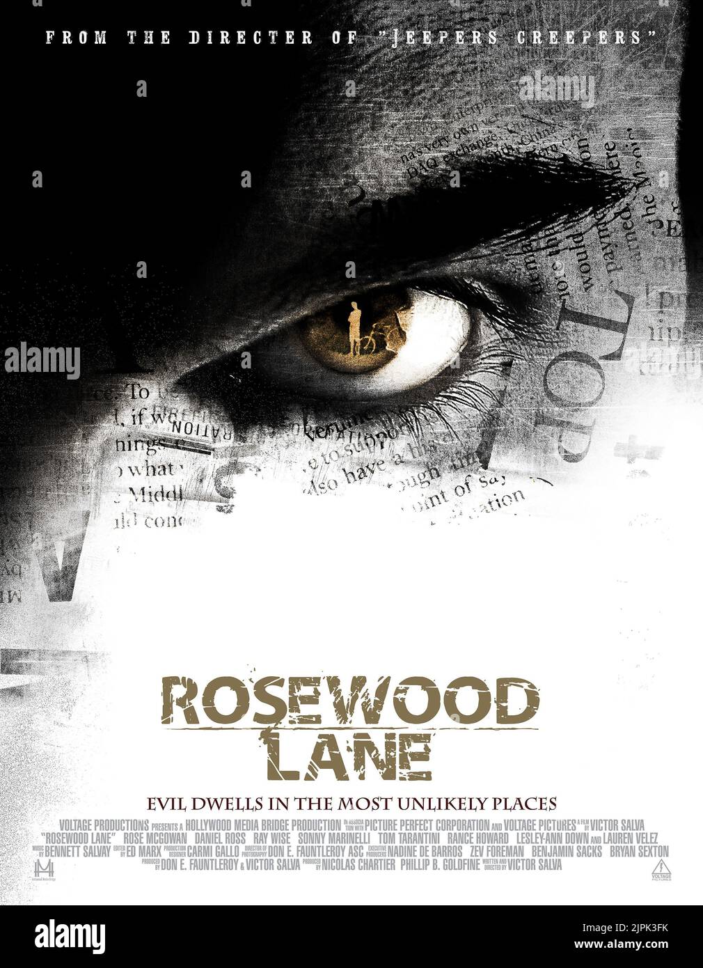 AFFICHE DE FILM, ROSEWOOD LANE, 2011 Banque D'Images