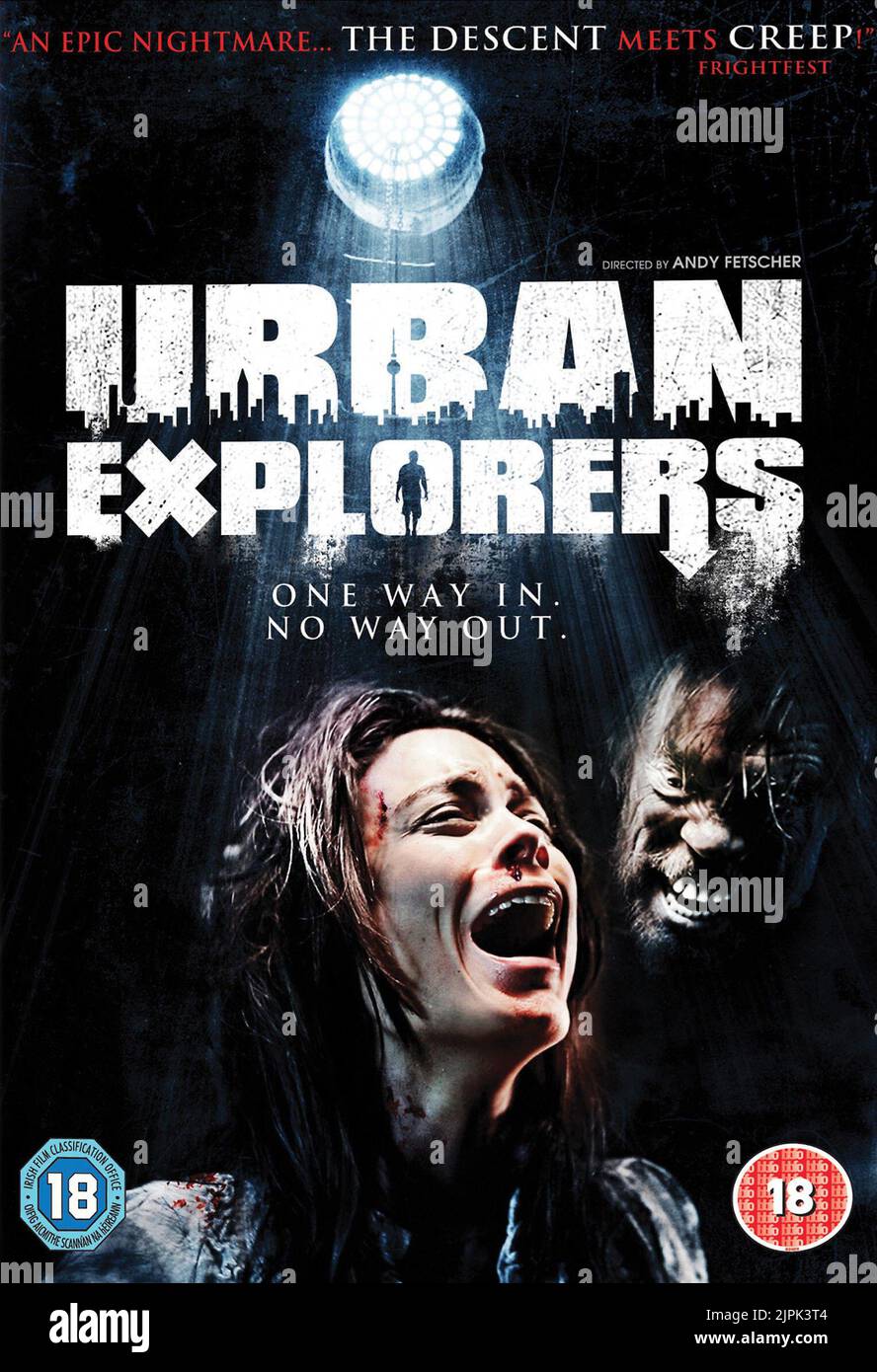 POSTER DE FILM, EXPLORATEUR URBAIN, 2011 Banque D'Images