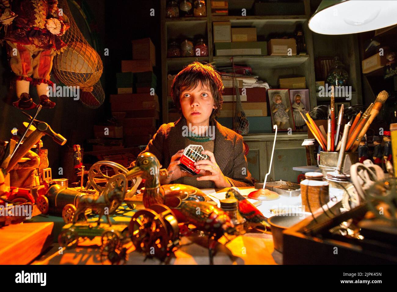 ASA BUTTERFIELD, HUGO, 2011 Banque D'Images