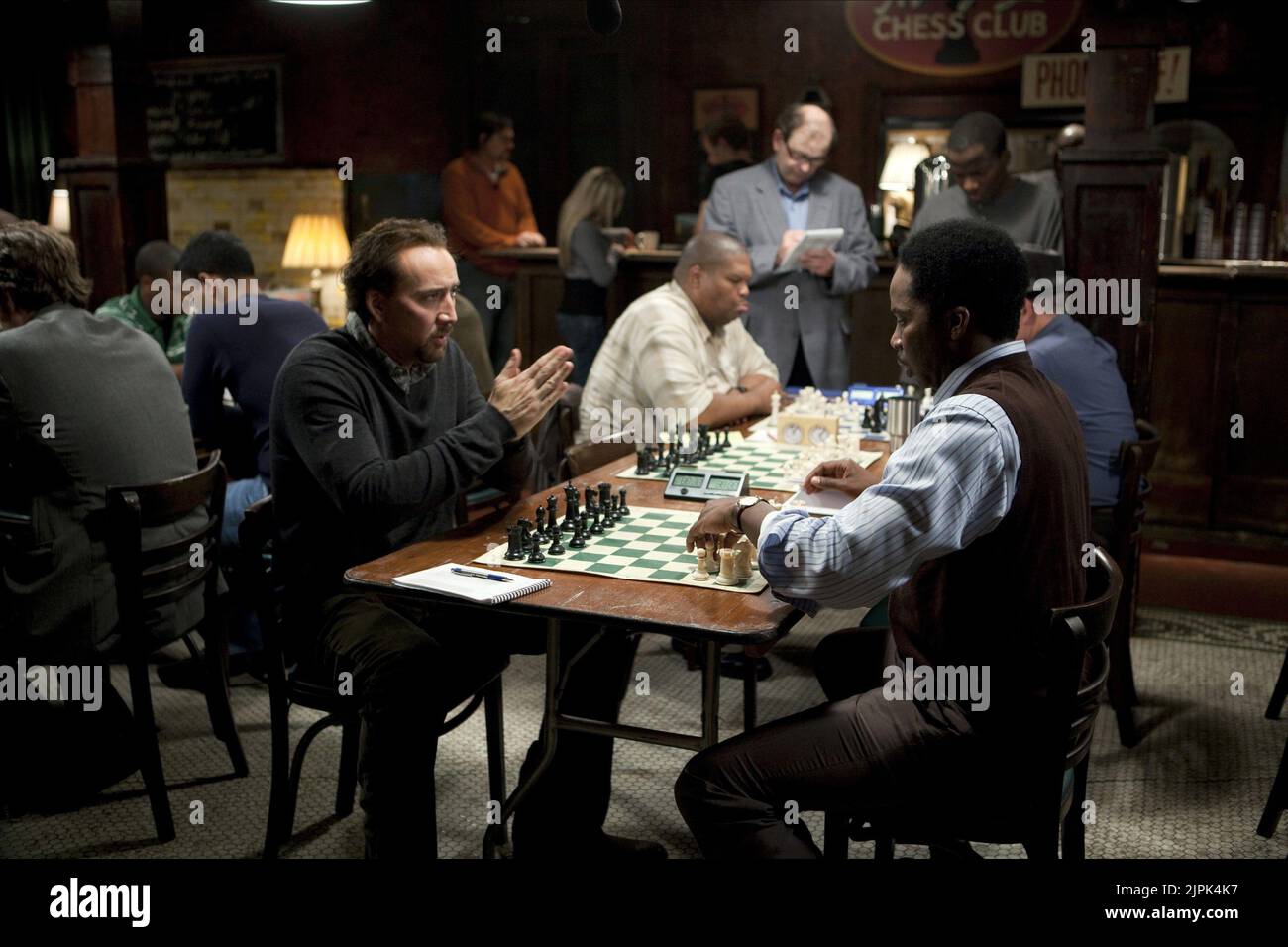 NICOLAS CAGE, Harold Perrineau, DE LA JUSTICE, 2011 Banque D'Images