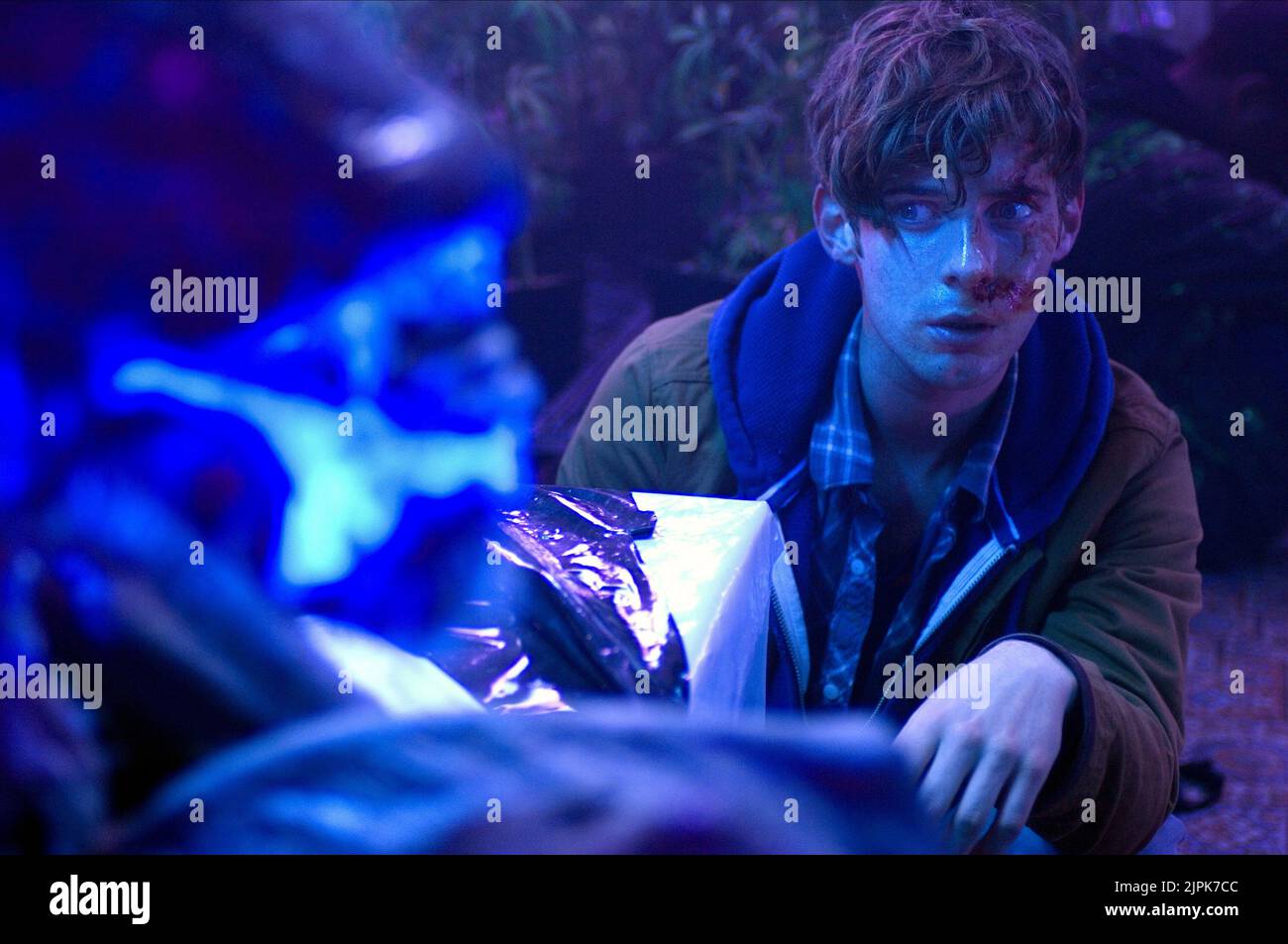 LUKE TREADAWAY, ATTAQUE LE BLOC, 2011 Banque D'Images