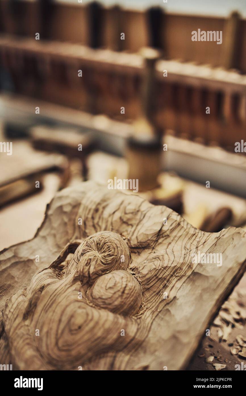 Vous avez été créé pour créer. L'intérieur d'un atelier d'artisans. Banque D'Images