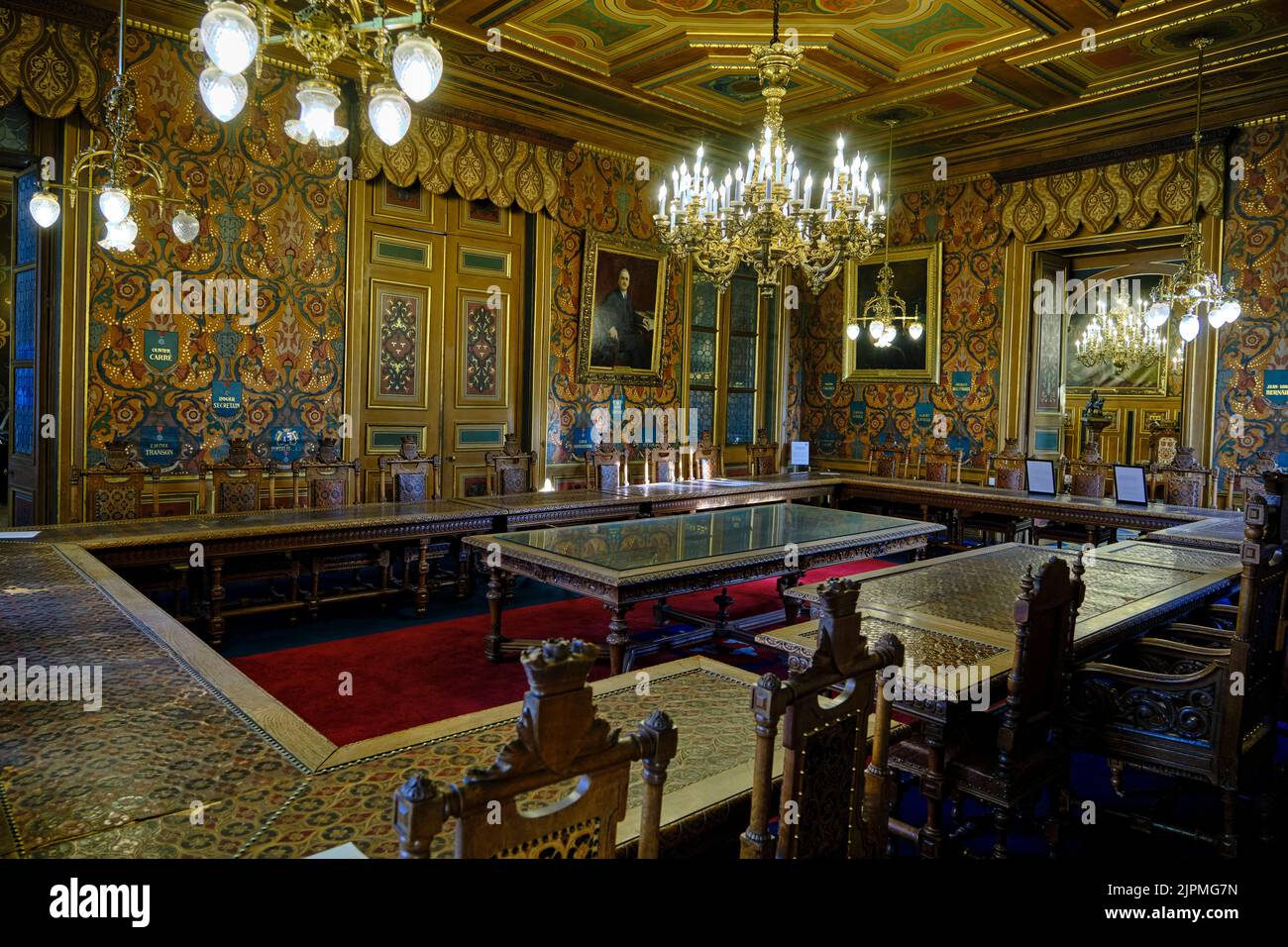 France, Loiret, Orleans, hôtel Groslot Banque D'Images