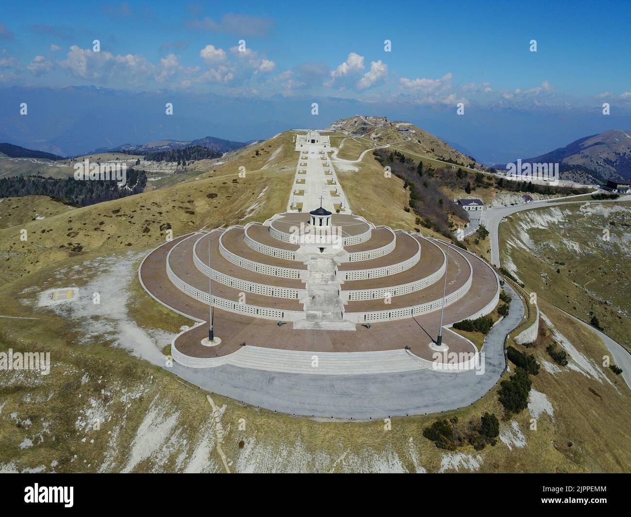 Photographie aérienne prise par drone. La photo a été prise avant le 2014 Banque D'Images