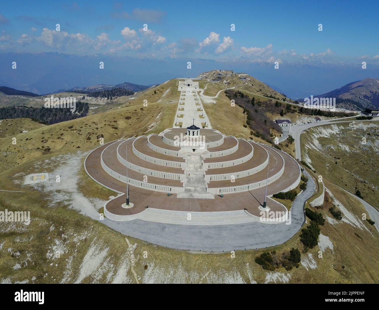 Photographie aérienne prise par drone. La photo a été prise avant le 2014 Banque D'Images