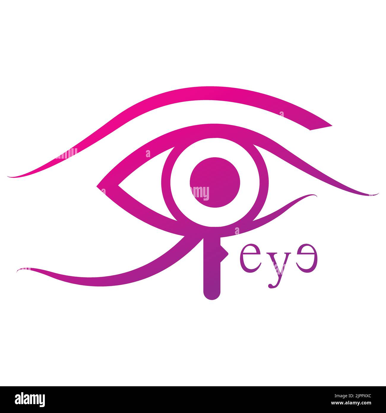 art tatouage égypte, chien Dieu Égypte ancienne ou vecteur de chacal Illustration de Vecteur