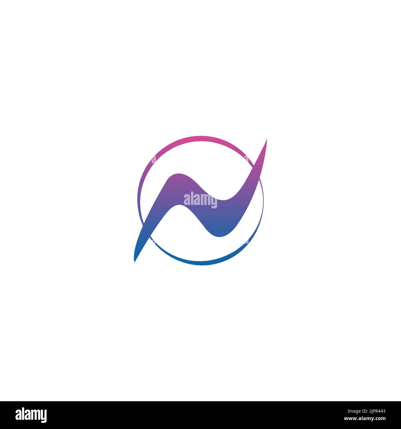 n logo de la technologie, n logo, n entreprise Illustration de Vecteur