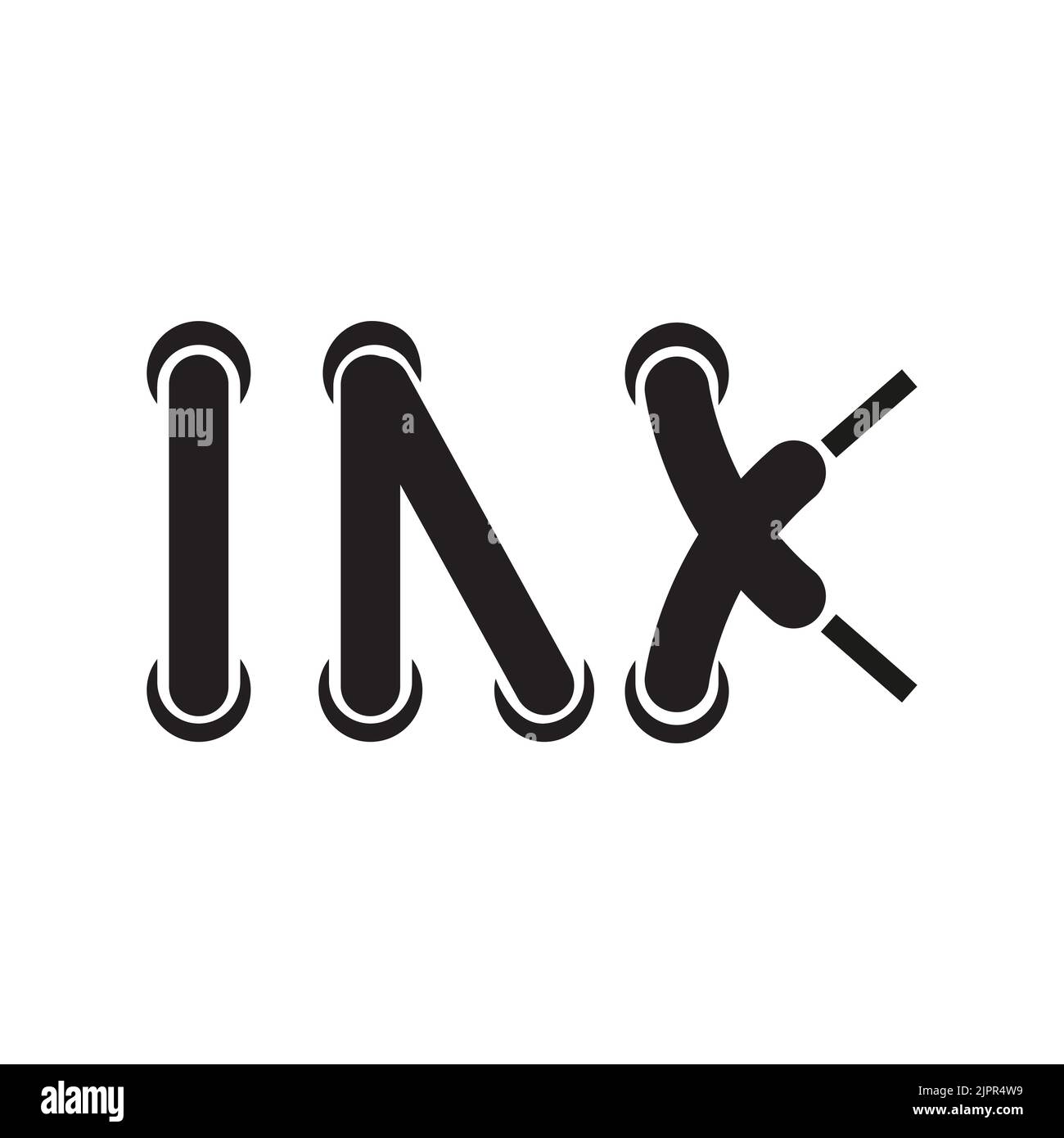 logo shoelace, logo shoe, cordelette Illustration de Vecteur