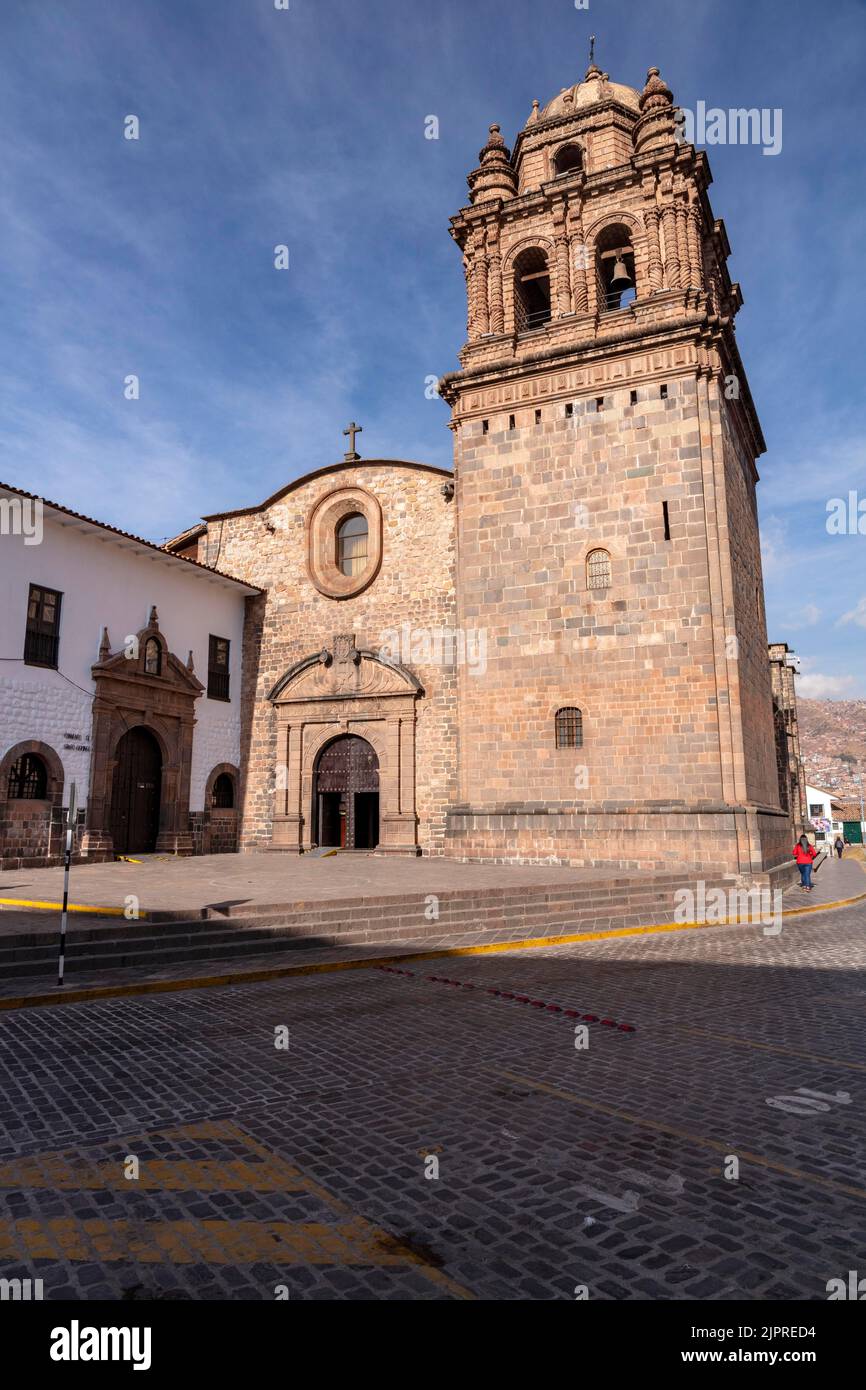 Eglise et monastère, Iglesia y Convento de Santo Domingo de Guzman, Cusco, Pérou Banque D'Images