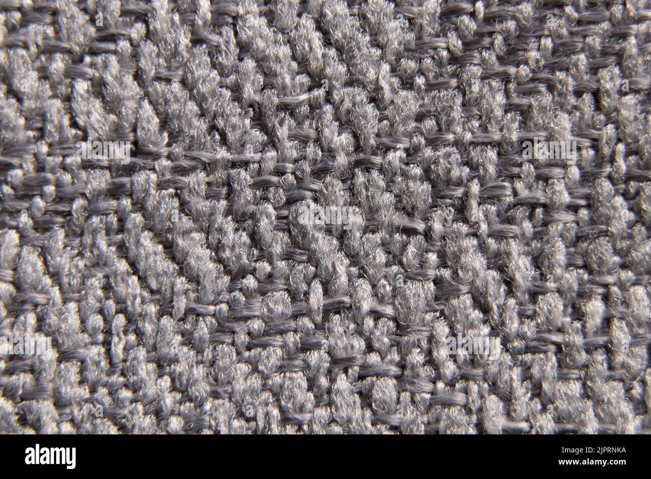 Tissu gris clair pour l'arrière-plan , tissu pour la photo macro d'arrière-plan Banque D'Images