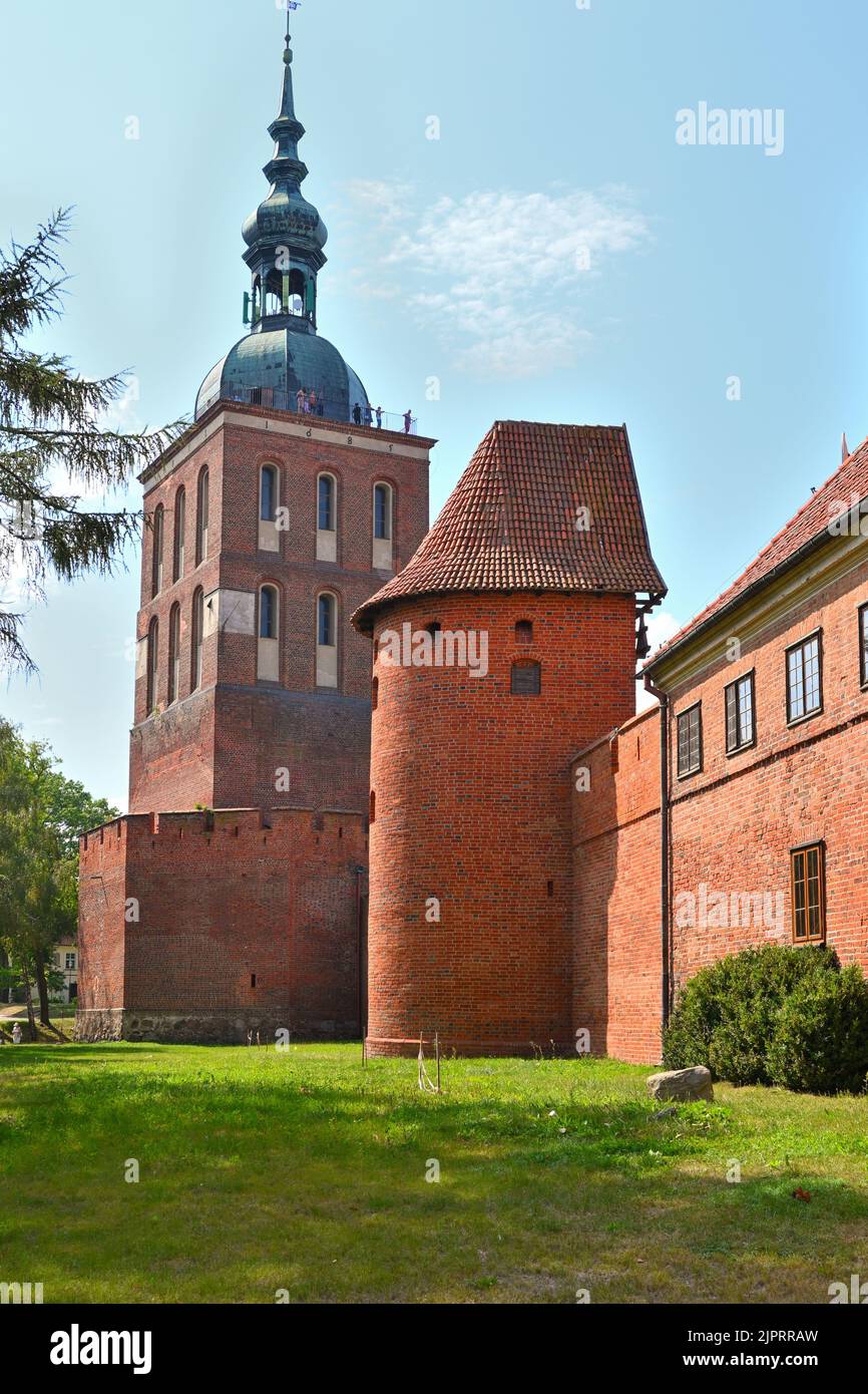 Le complexe de la cathédrale de Frombork, un musée historique des bâtiments médiévaux. Musée Nicolaus Copernic. Pologne Banque D'Images