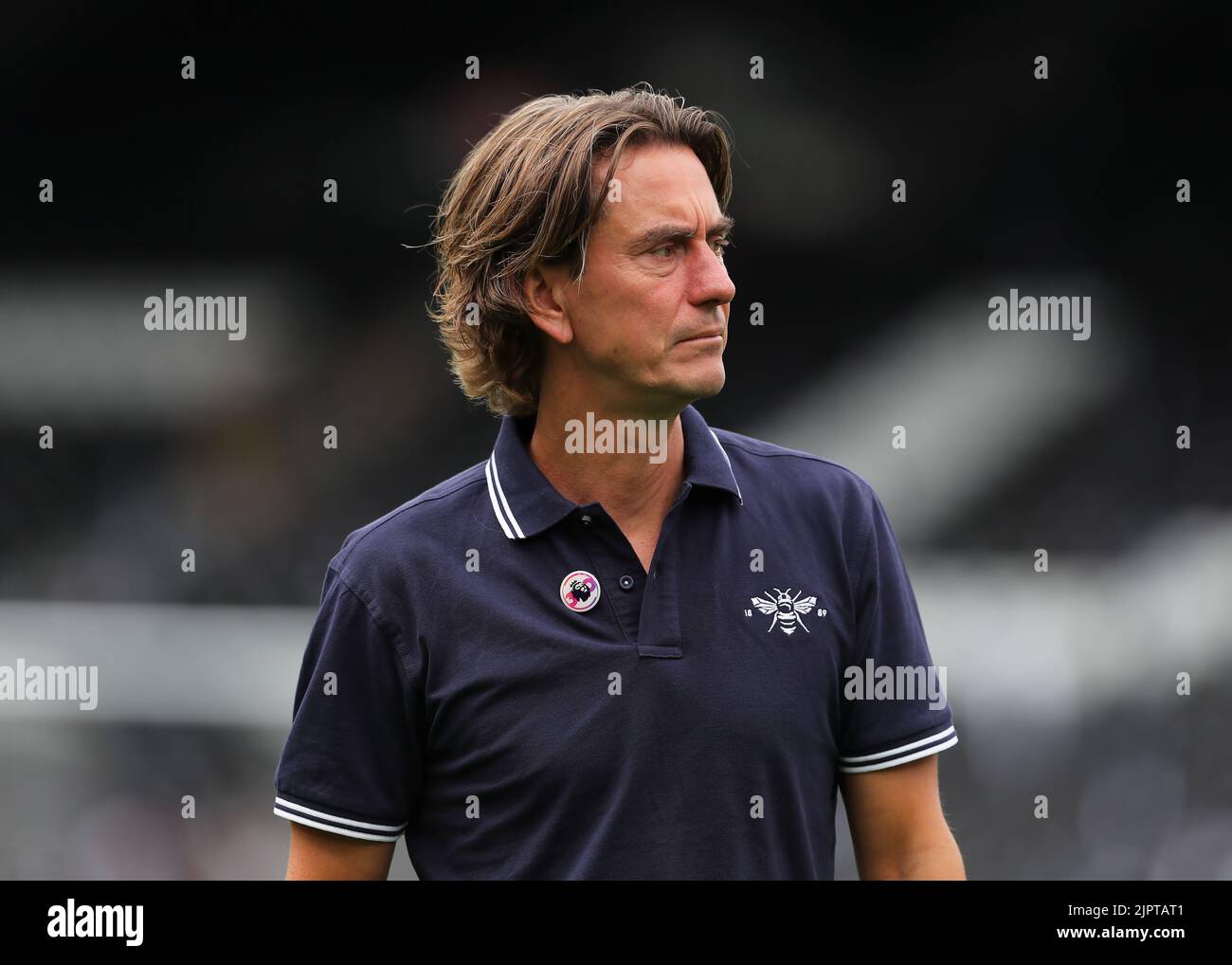 Craven Cottage, Fulham, Londres, Royaume-Uni. 20th août 2022. Premier League football, Fulham contre Brentford: Brentford Manager Thomas Frank crédit: Action plus Sports/Alay Live News Banque D'Images