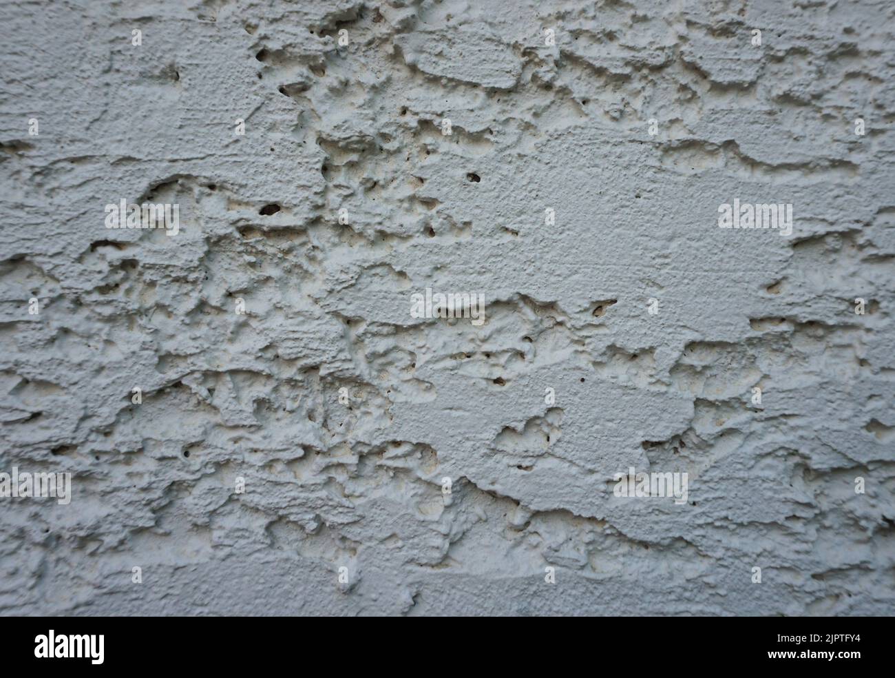 L'ombre de l'ancienne surface de mur de ciment Banque D'Images