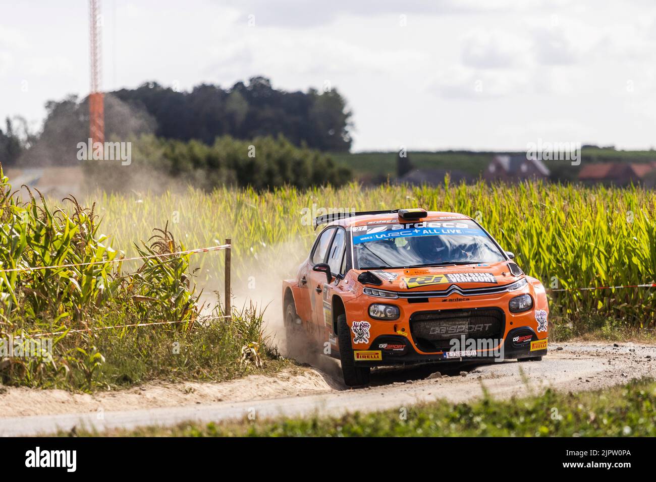 27 VANNESTE Davy (bel), d'ALLEINE Kris (bel), Citroen C3, action ...
