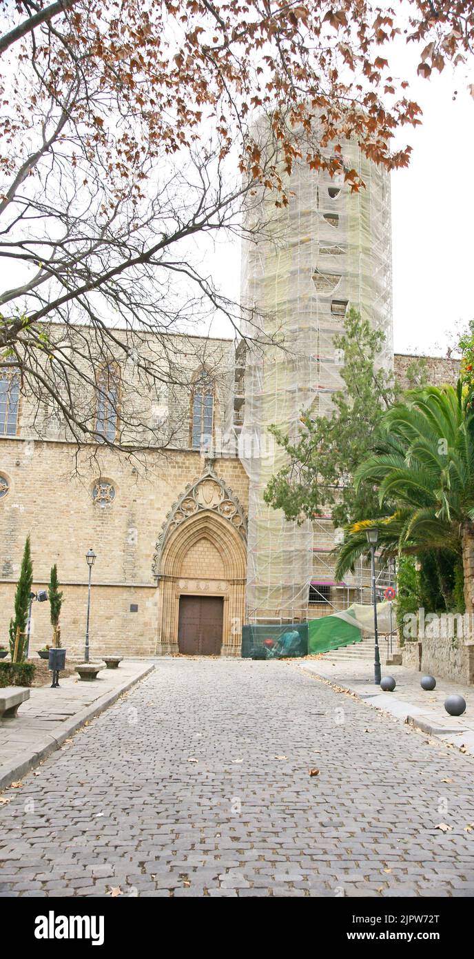 Monastère de Pedralbes à Barcelone, Catalogne, Espagne, Europe Banque D'Images