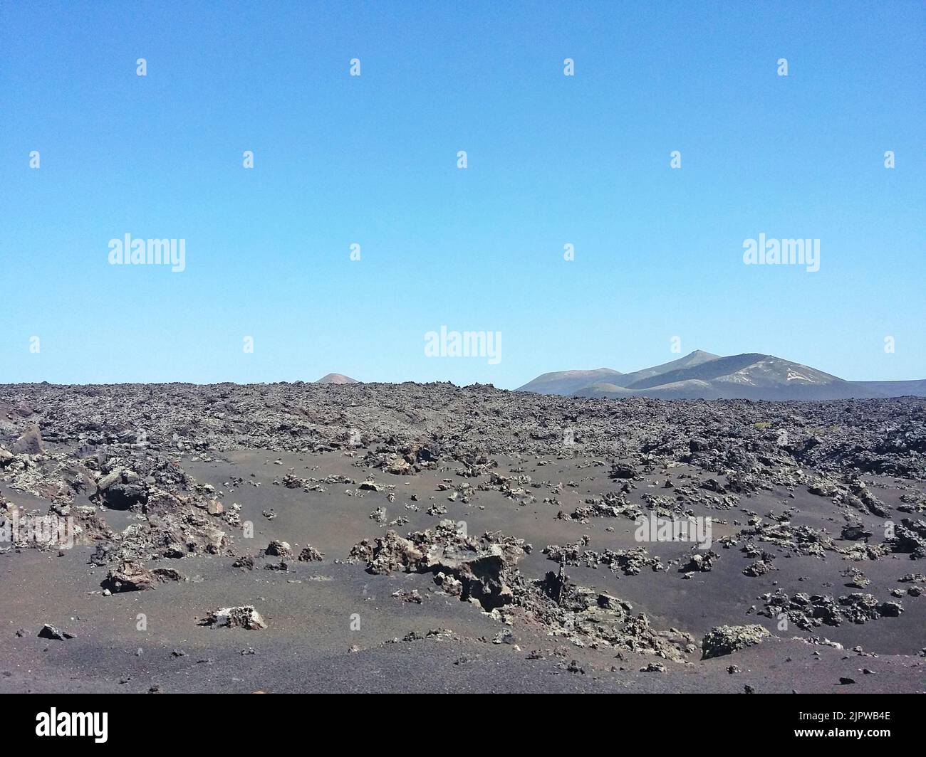 Paysage de Lanzarote, îles Canaries, Espagne, Europe Banque D'Images