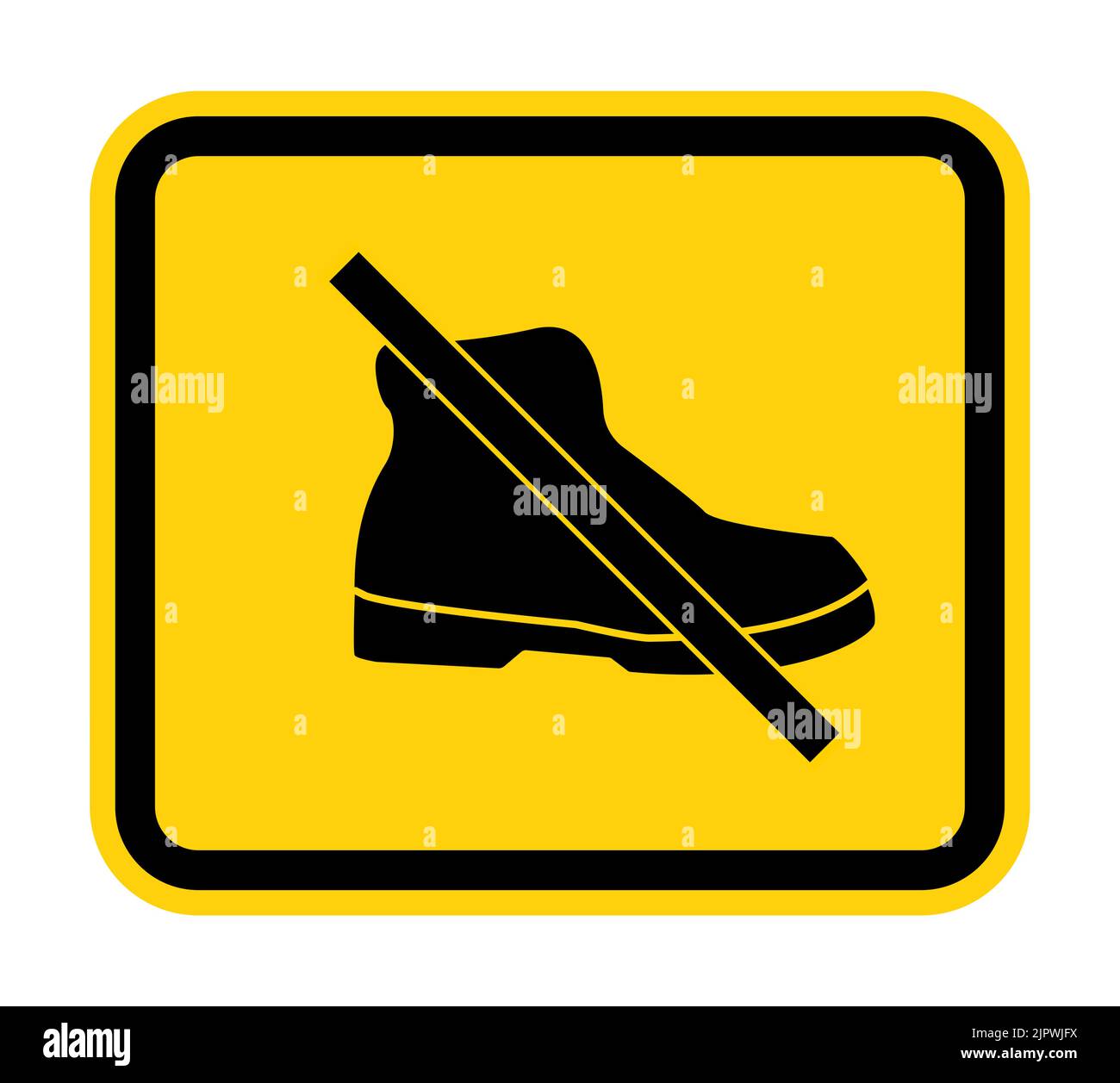 Take off shoes Banque d'images vectorielles - Alamy