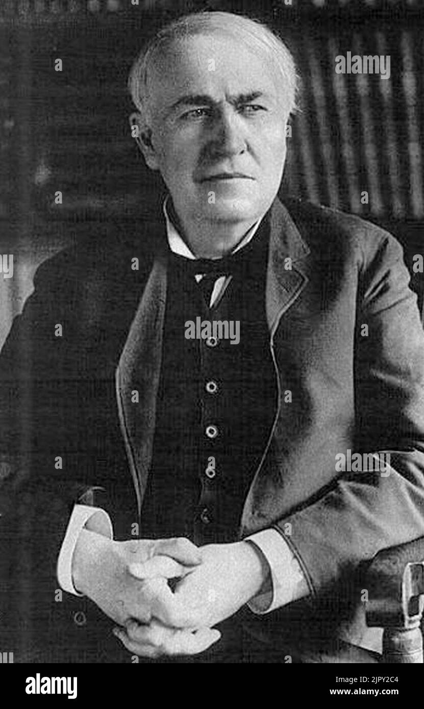 Thomas Edison Banque D'Images