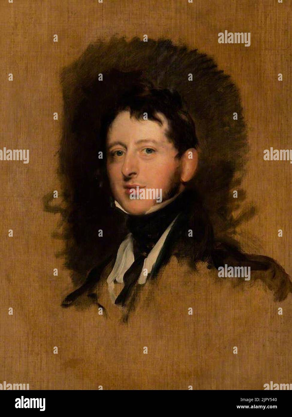 Thomas Lawrence (1769-1830) - John Frederick Campbell (1790-1860), 2nd Baron Campbell et 1st Earl Cawdor - PG 2795 - National Galleries of Scotland Banque D'Images