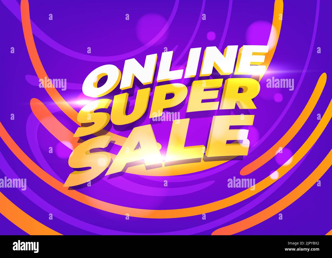 Modèle de bannière de vente en ligne. Mise en page pour les achats en ligne, les produits, les promotions, le site Web et la brochure. Illustration vectorielle. Illustration de Vecteur