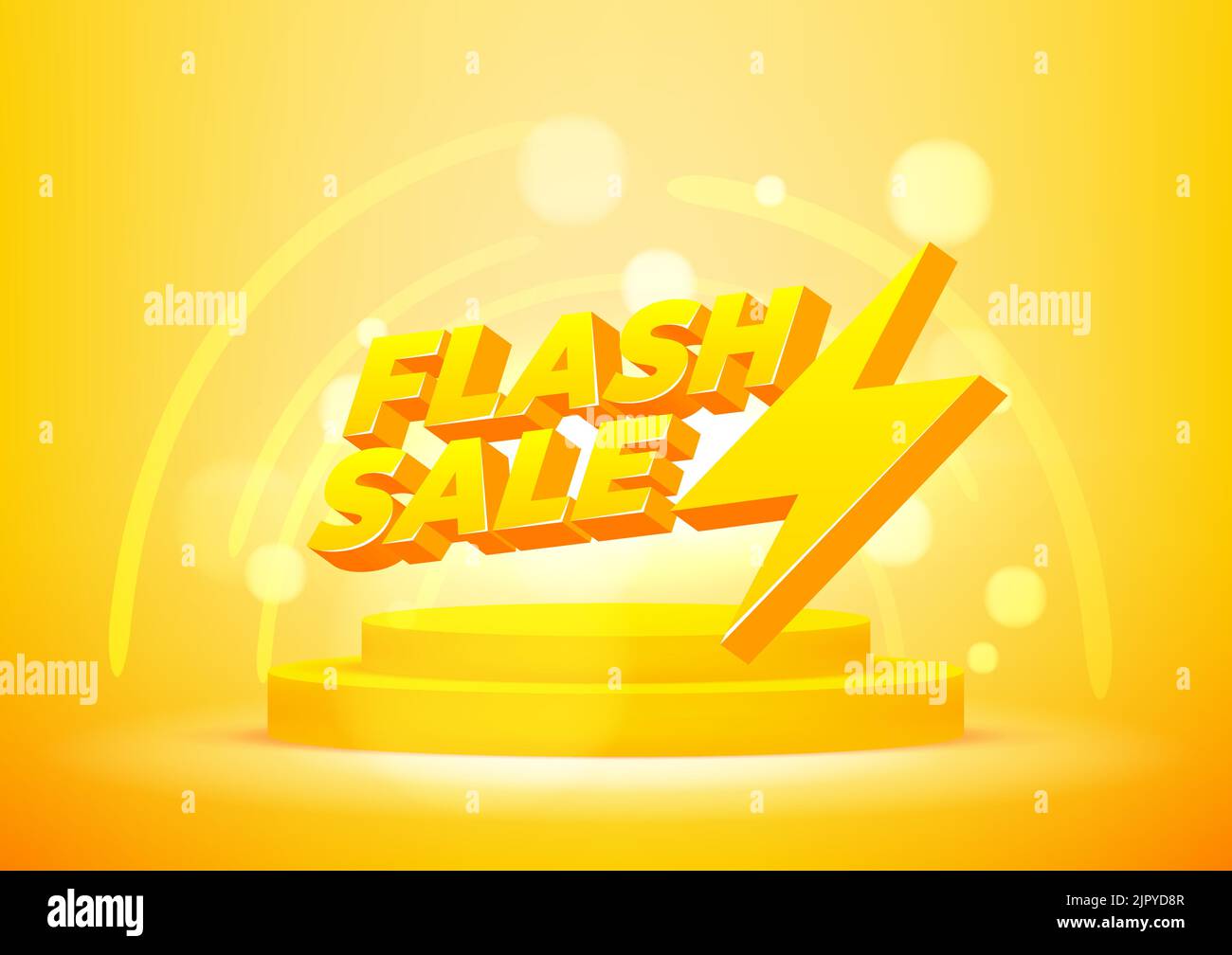 Modèle de bannière de vente Flash. Mise en page pour les achats en ligne, les produits, les promotions, le site Web et la brochure. Illustration vectorielle. Illustration de Vecteur