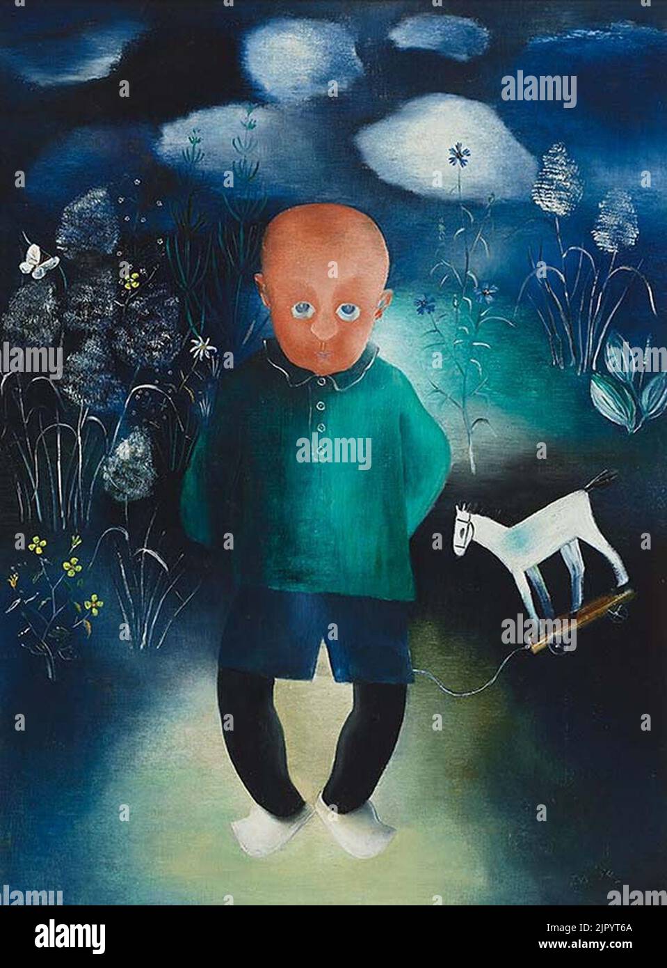 Tinus van Doorn - Boerenjongetje 1934 Banque D'Images