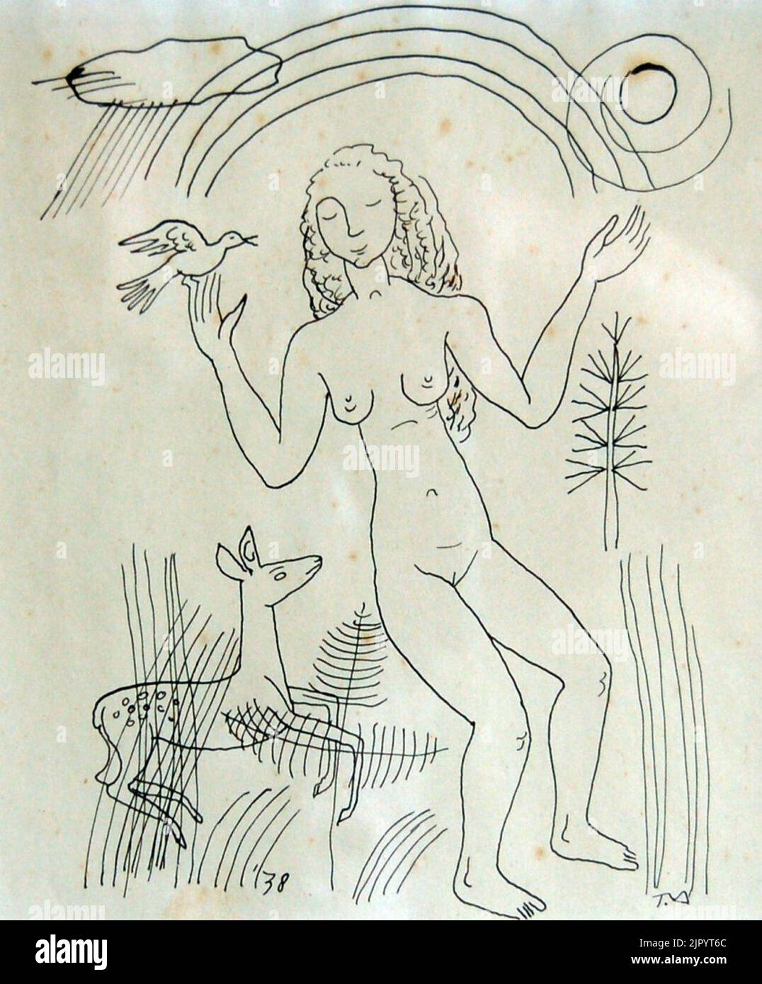 Tinus-van-Doorn Vrouwelijk naakt Banque D'Images