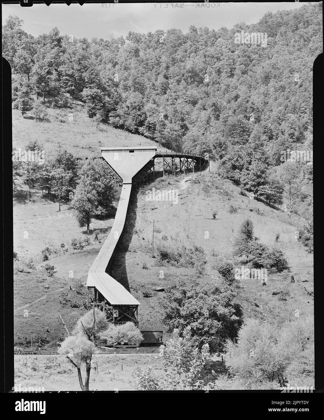 Tipple. Turner Fuel Company, Darby Mine, Evarts, Harlan County, Kentucky. Banque D'Images